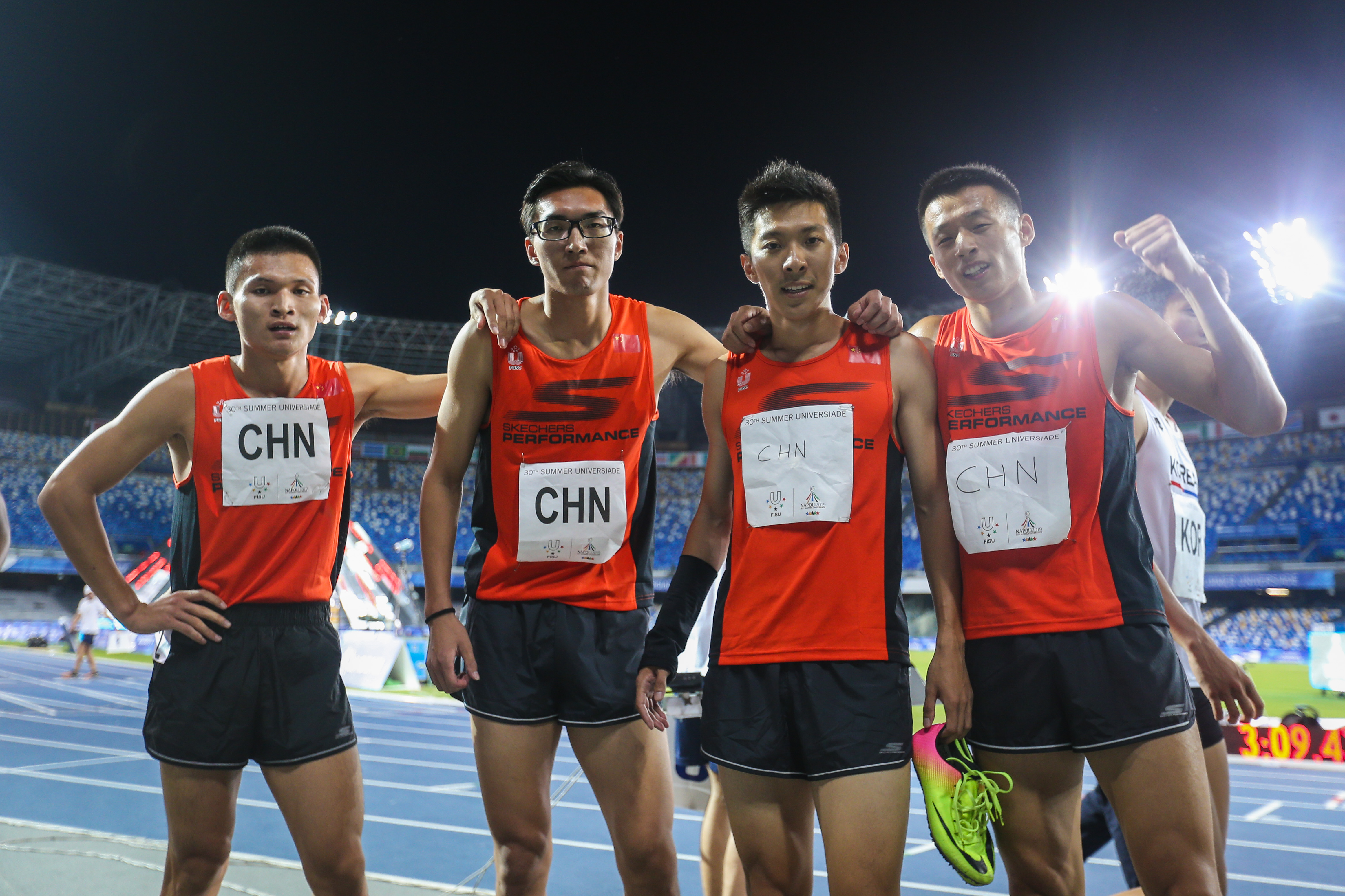田径——男子4x400米接力:中国队无缘决赛