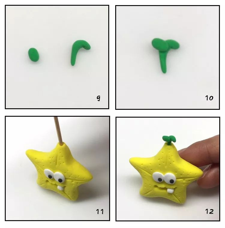 亲子手工课堂 | 超轻粘土の杨桃
