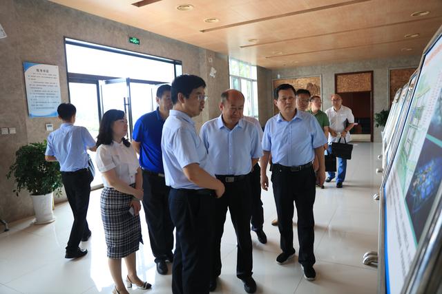 陕西省交通投资集团有限公司来渭南高新区考察