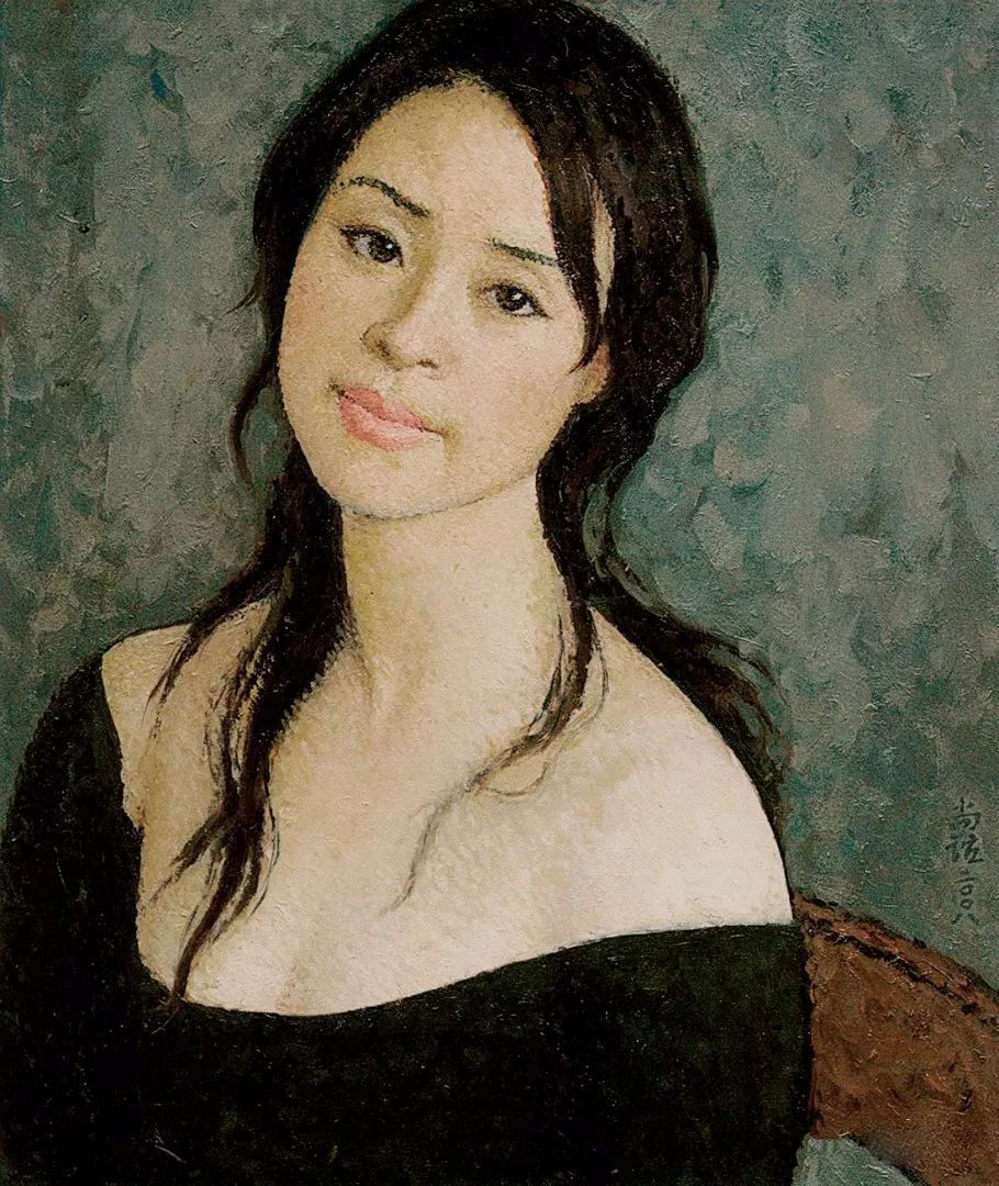 王英肖像 55×46cm 2008 布面油画