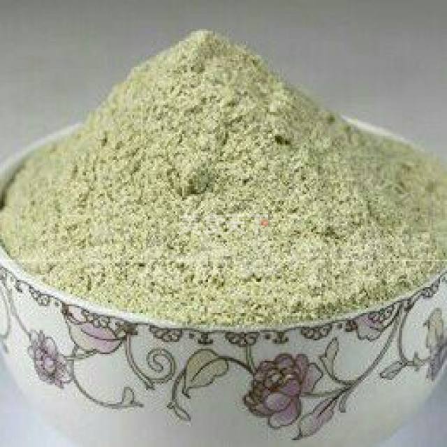 第1步,准备纯绿豆面