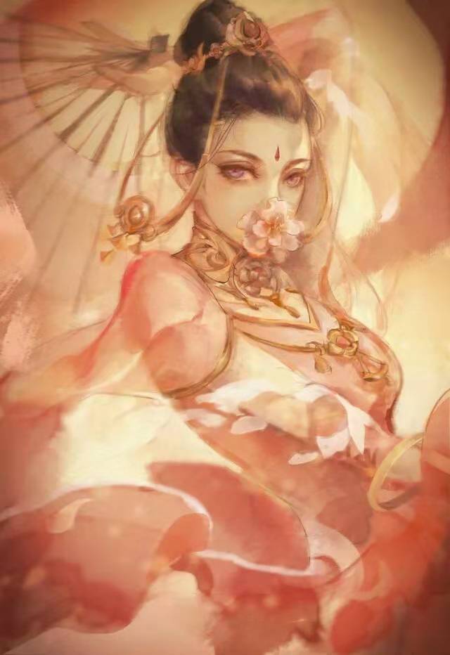 二次元古风手绘少女壁纸,一程梦回,一别长醉!