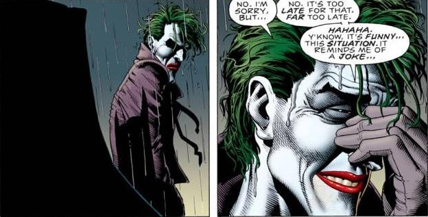 dc《致命玩笑》:关于小丑的悲剧——"糟糕的一天"