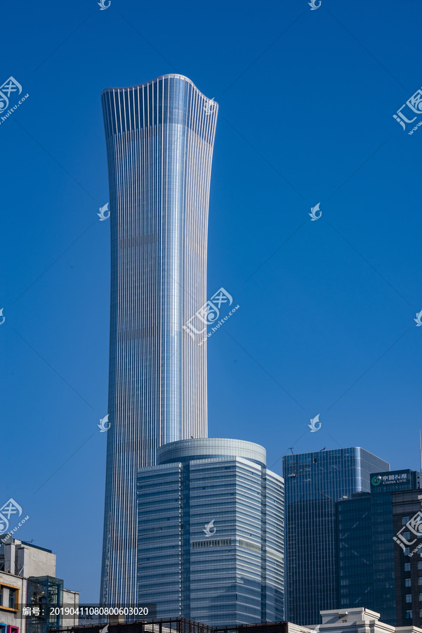 世界城市地标志之北京中国尊