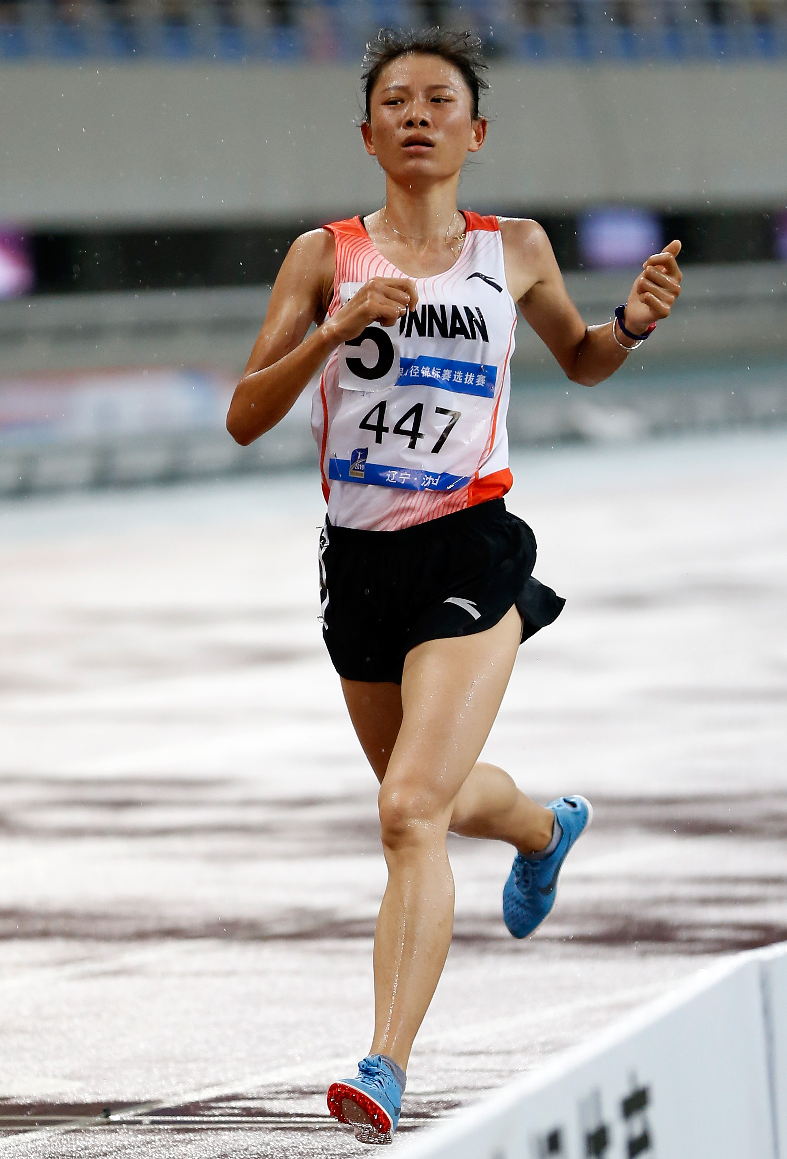 田径——世锦赛选拔赛女子5000米决赛赛况