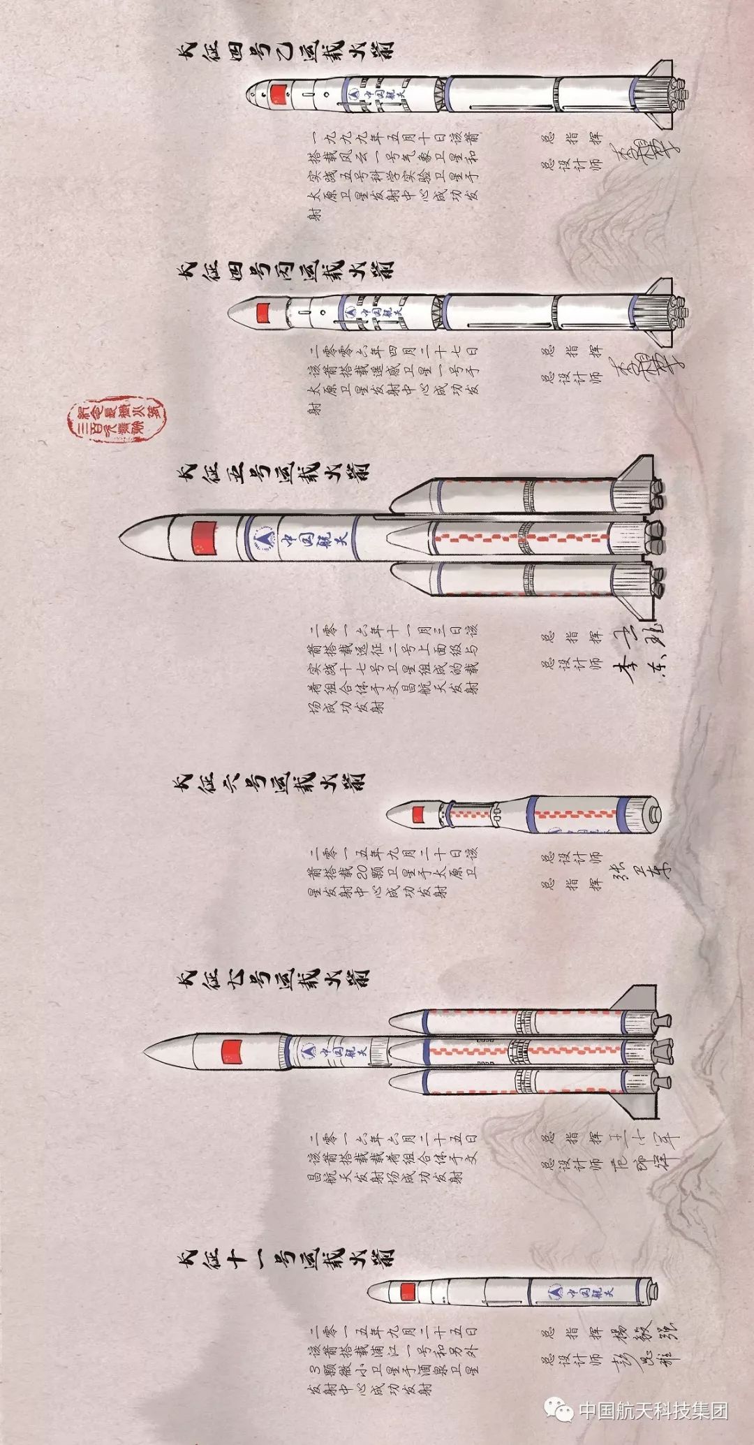 徐冰天书火箭图片