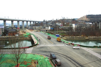 下西坝路网有了"主心骨"