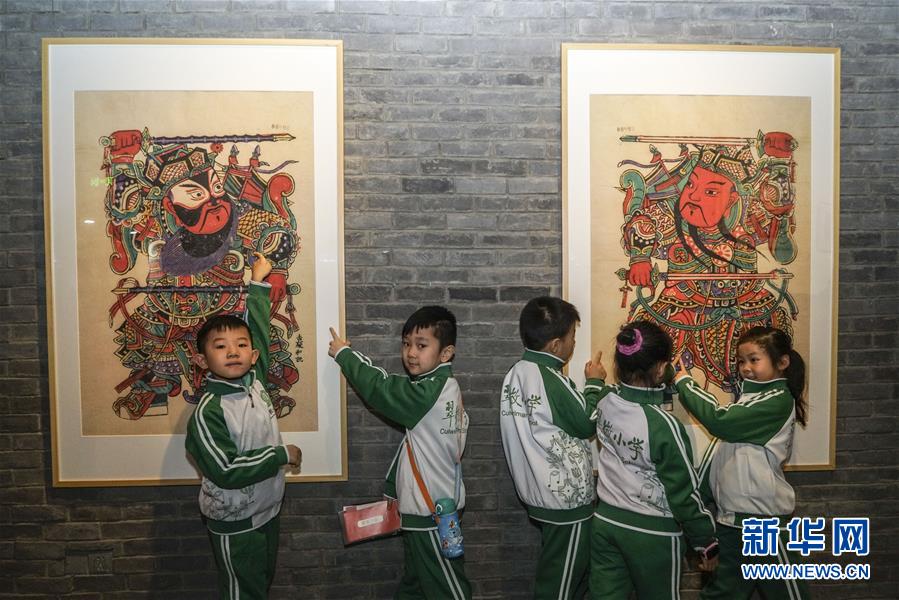 "迎春送福——武强年画专题展"在国家典籍博物馆开展