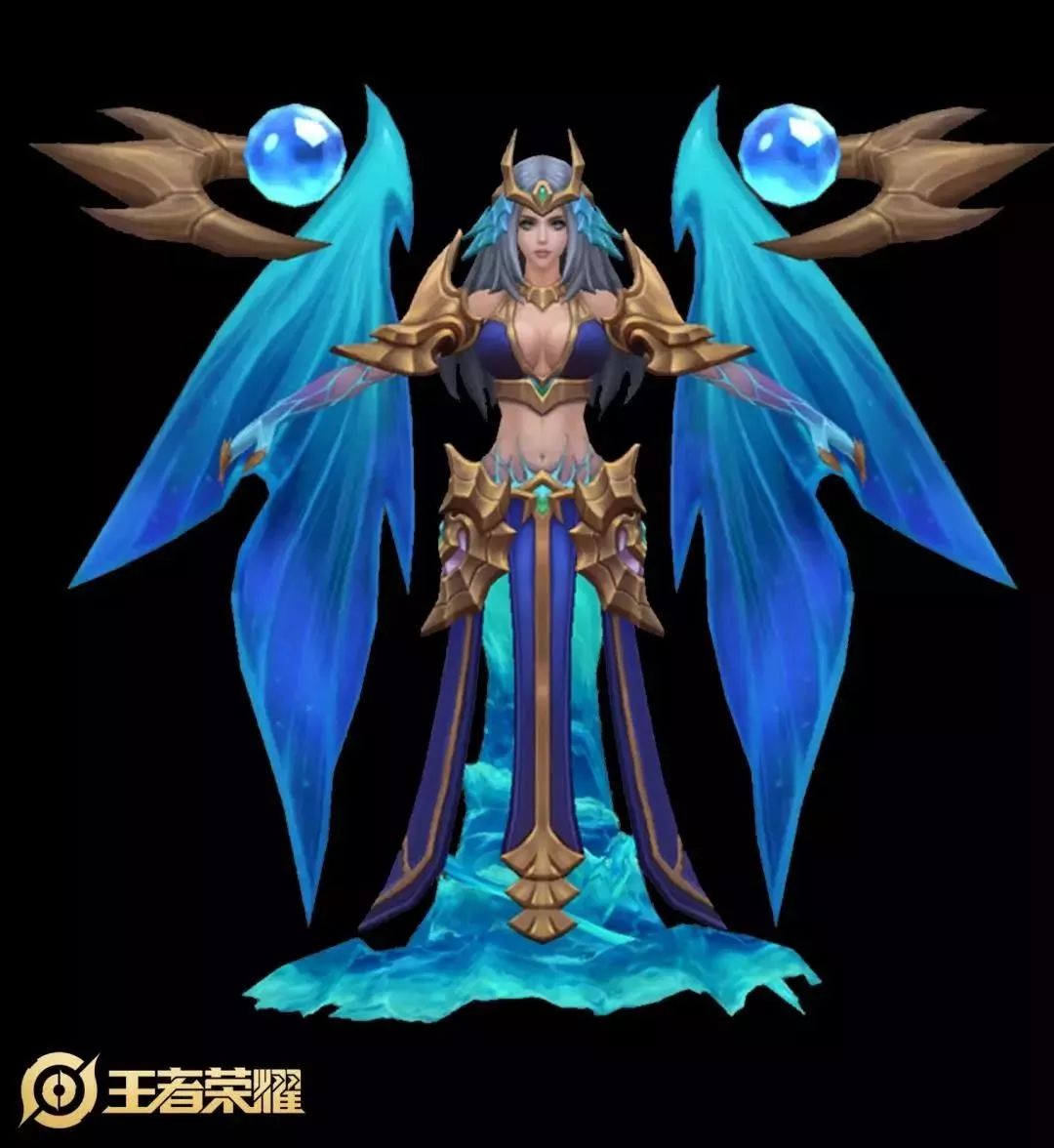 王者荣耀:武则天海洋之心重塑,看到特效后,不愧一代女帝!