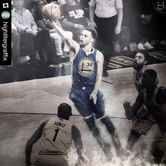 珍藏!50张美如画的库里特效图合集