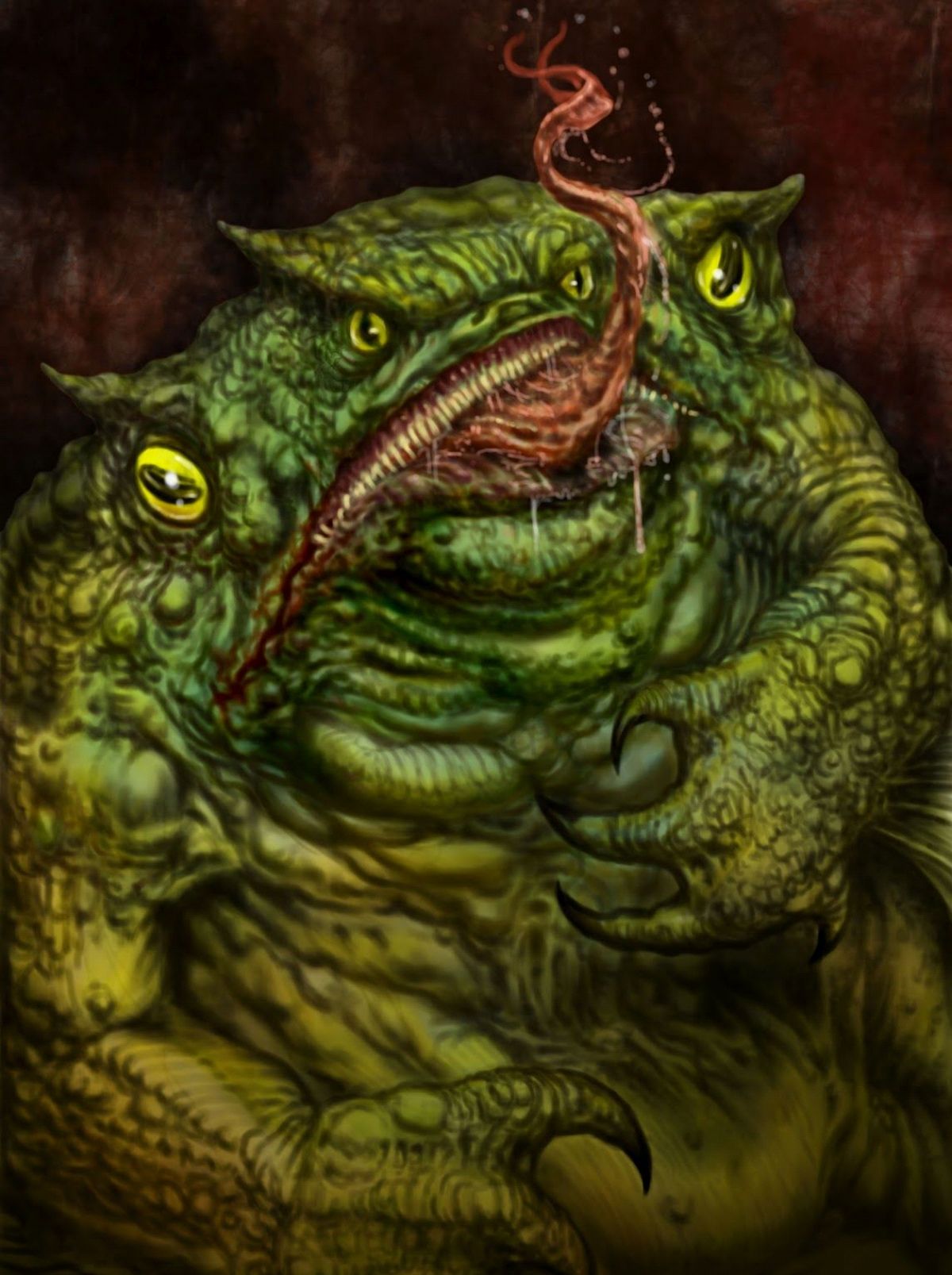 蟾蜍一样的旧日支配者——撒托古亚