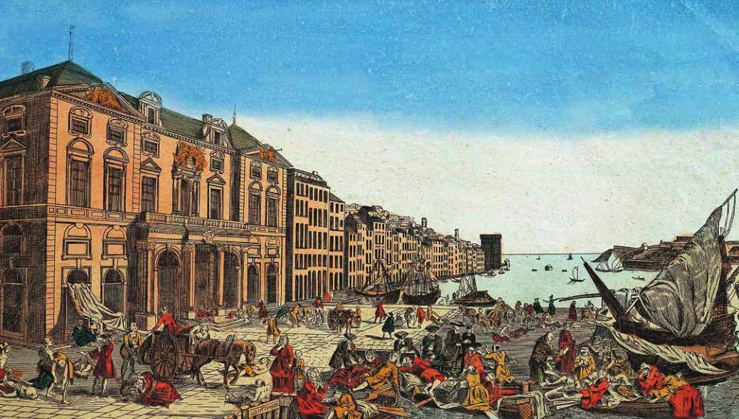 1720 年,鼠疫从港口城市开始向法国南部地区传播,共造成 12 000 人死亡,超过当地人口的三分之一。