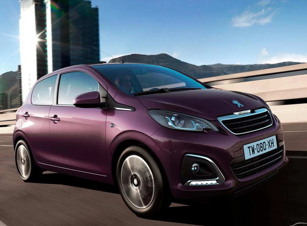 为大家图解一款标致108基本型