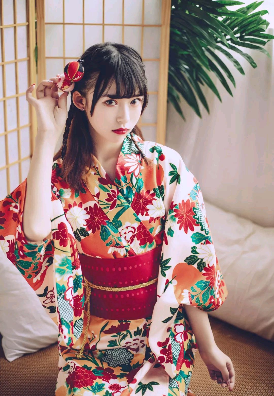 cosplay:和服小姐姐