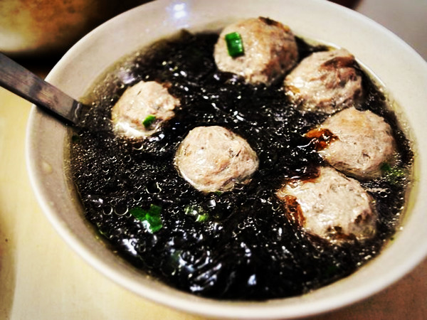 19紫菜牛筋丸汤