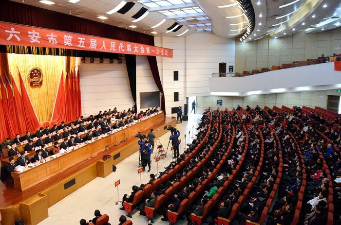 李善友代表在六安市五届人大一次会议上积极建言献策