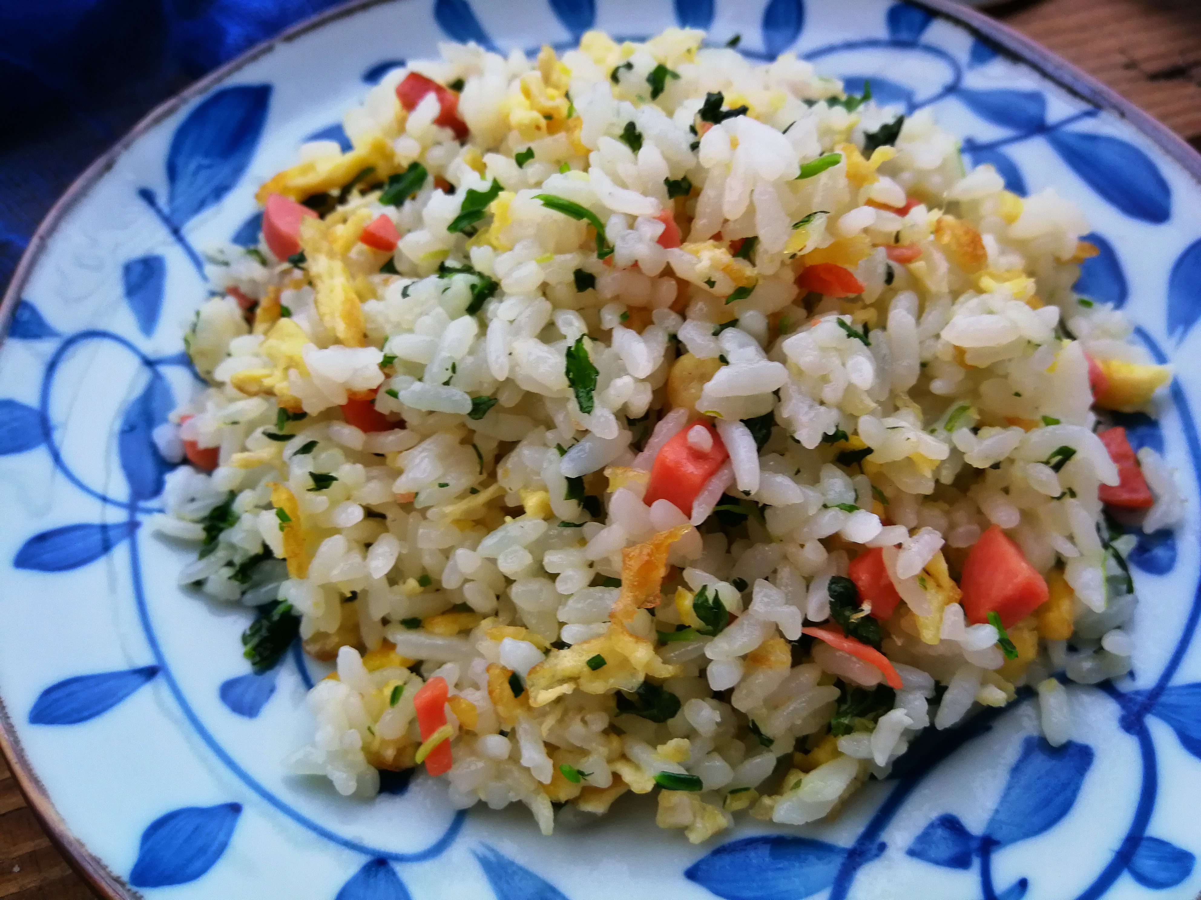 炒米飯時加入這野菜,營養健康,鮮上加鮮,不吃菜的孩子都吃兩碗