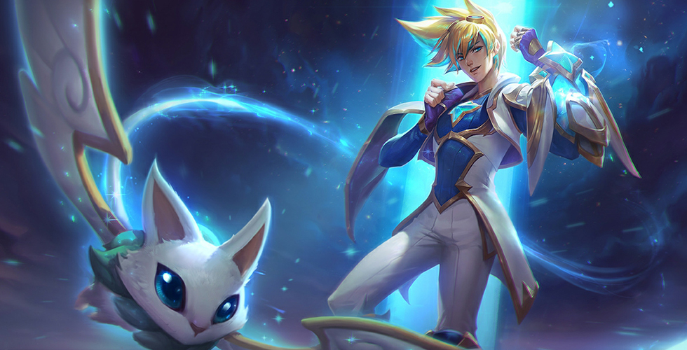 英雄联盟:拳头亲儿子 酷帅男英雄