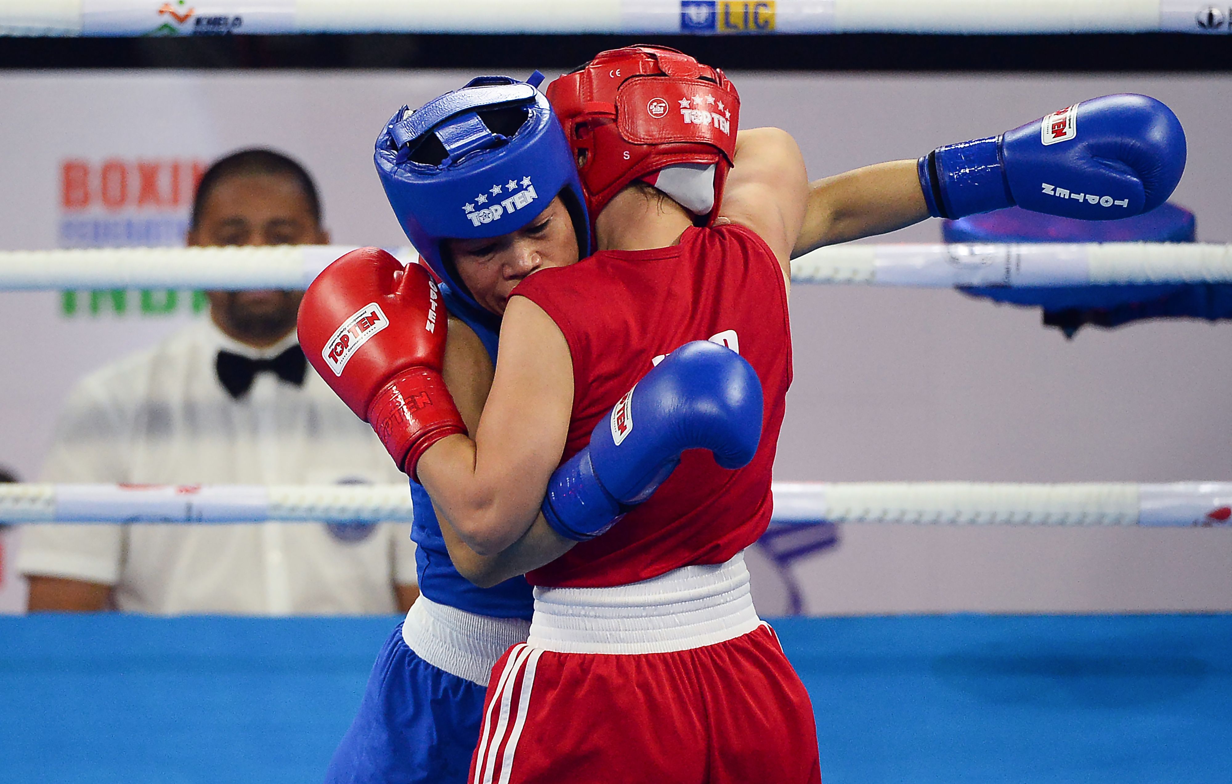 印度女拳击手玛丽·科姆六夺世锦赛冠军