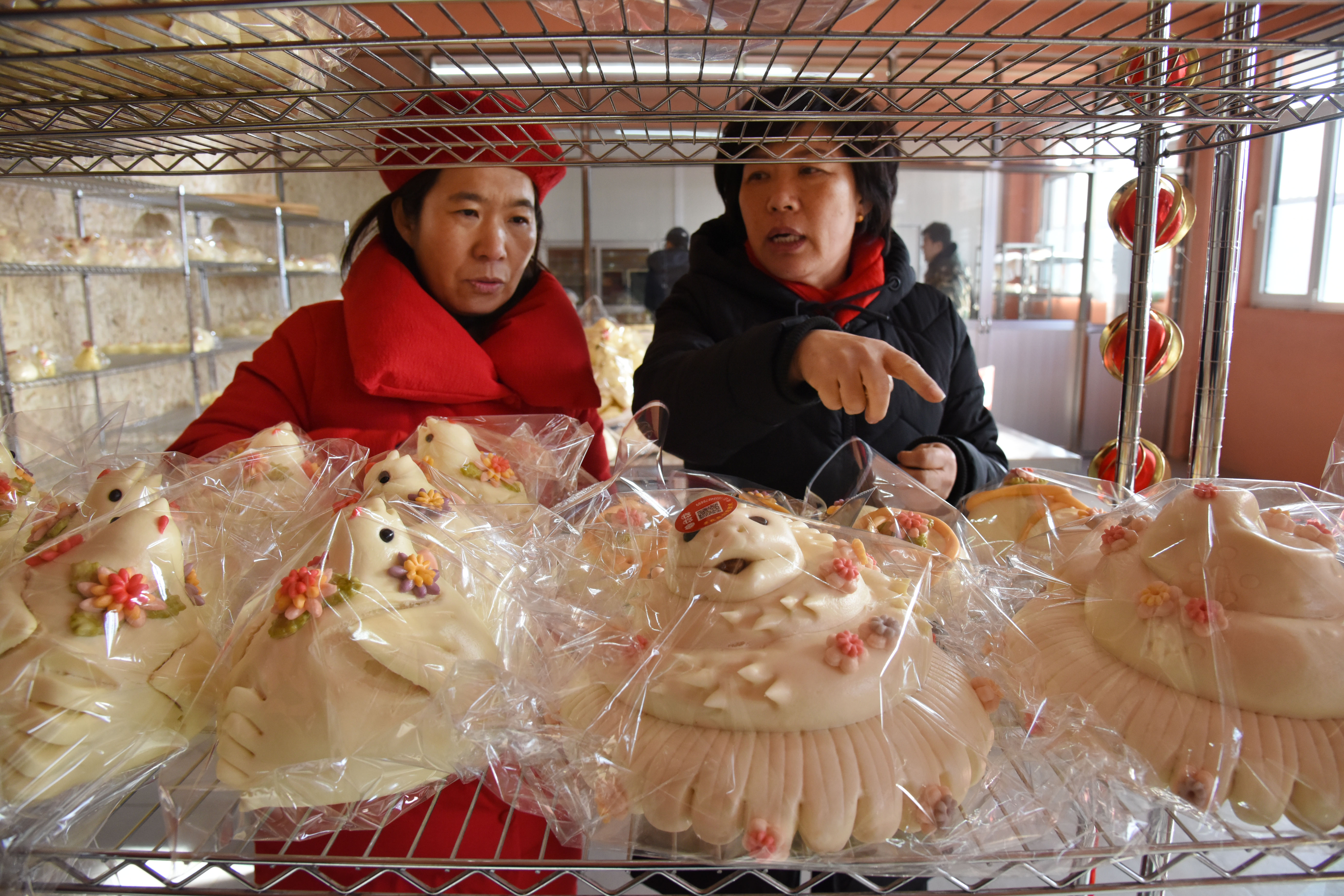 胶东花饽饽文化博物馆传承民间面食文化(6)