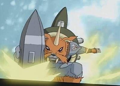 一直以为《数码宝贝》中祖顿兽的大锤子是进化出来的