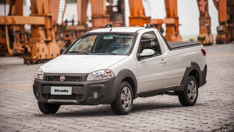 菲亚特新一代strada小型皮卡近期在巴西市场发布