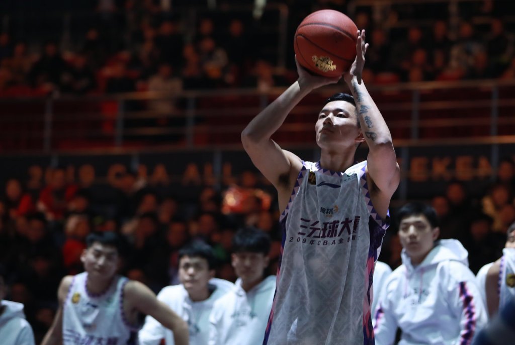 2019年cba全明星赛:三分和扣篮晋级决赛的选手靓照