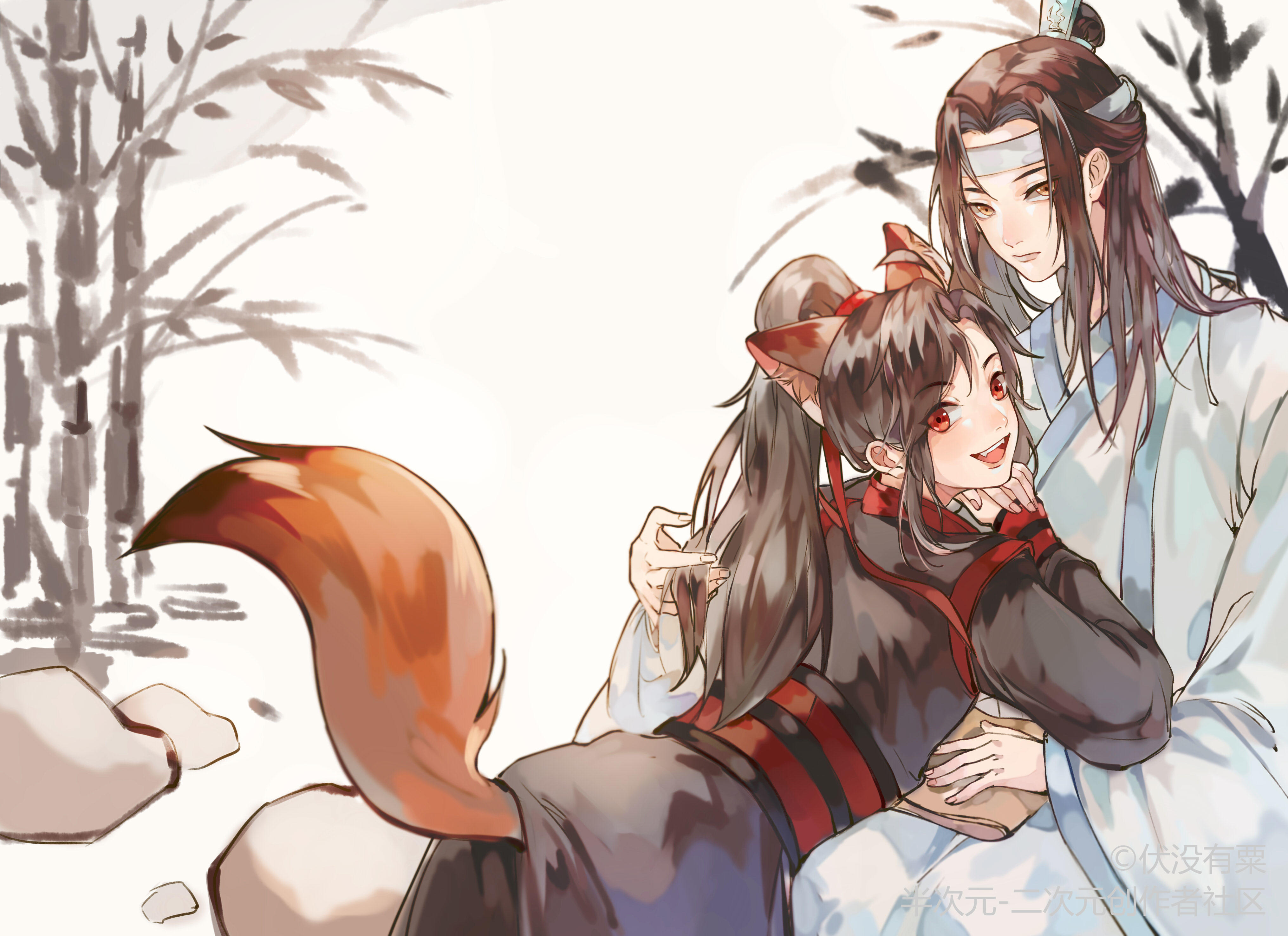 魔道祖师动漫古风壁纸,最好的决定,往往是不假思索的那一个!