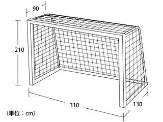 小学五人制足球门尺寸