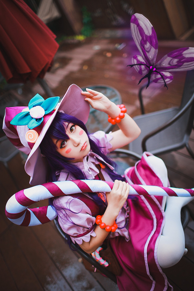 英雄联盟cos,可爱的少女璐璐