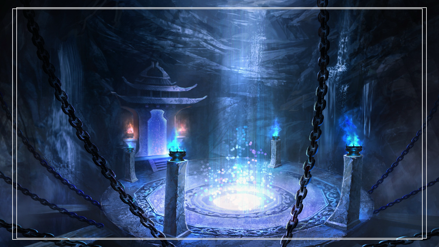 超清大图:唯美古风游戏场景概念设计图册欣赏