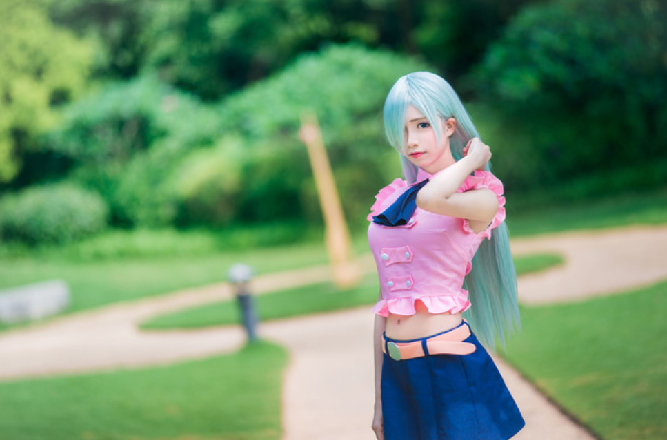 最美二次元,《七大罪》cos,伊丽莎白第三王女