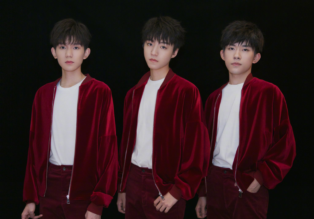 tfboys追梦少年的光环,网友:好久没见三小只同台了,好