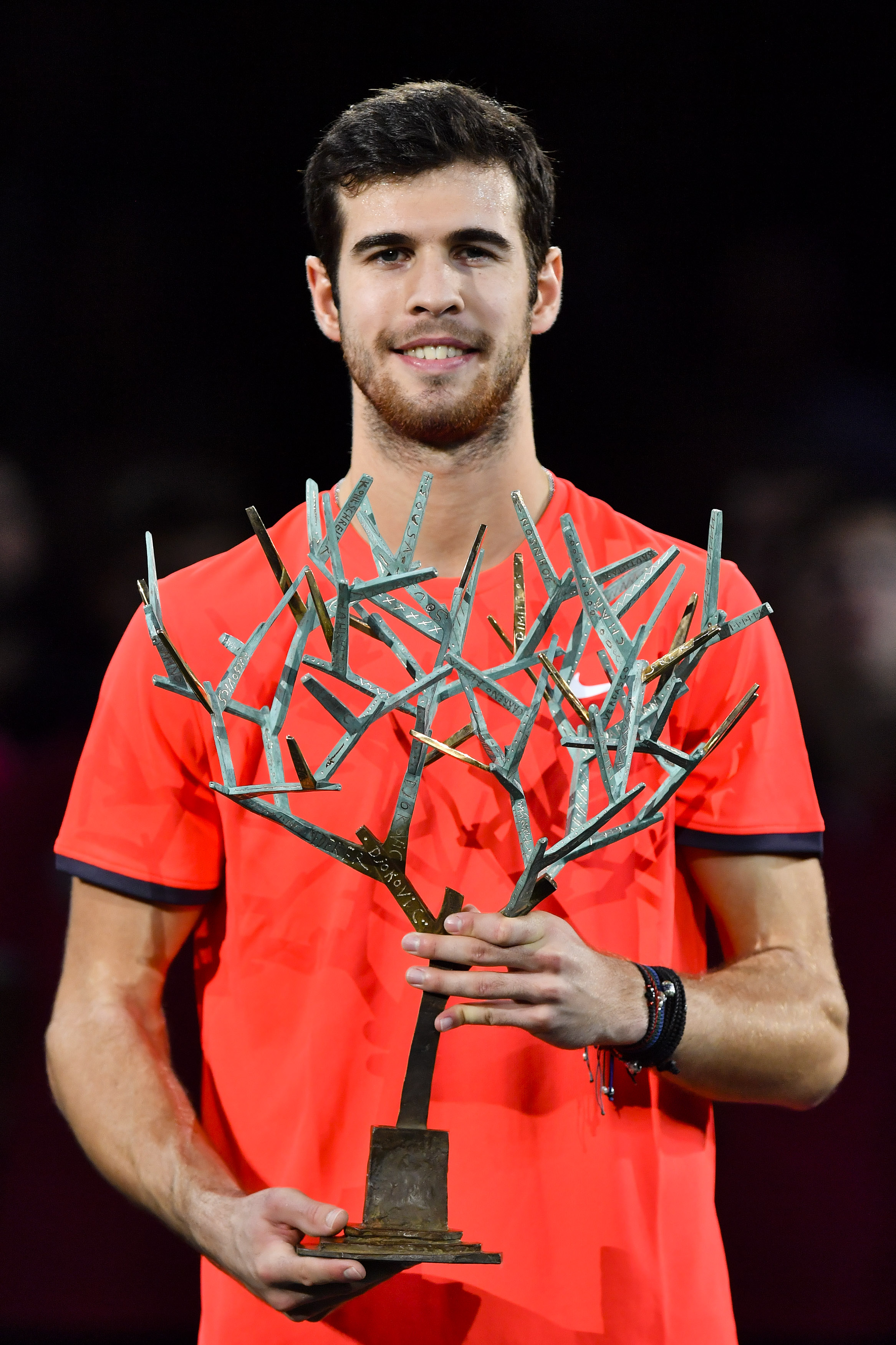 网球——巴黎大师赛:卡恰诺夫单打夺冠