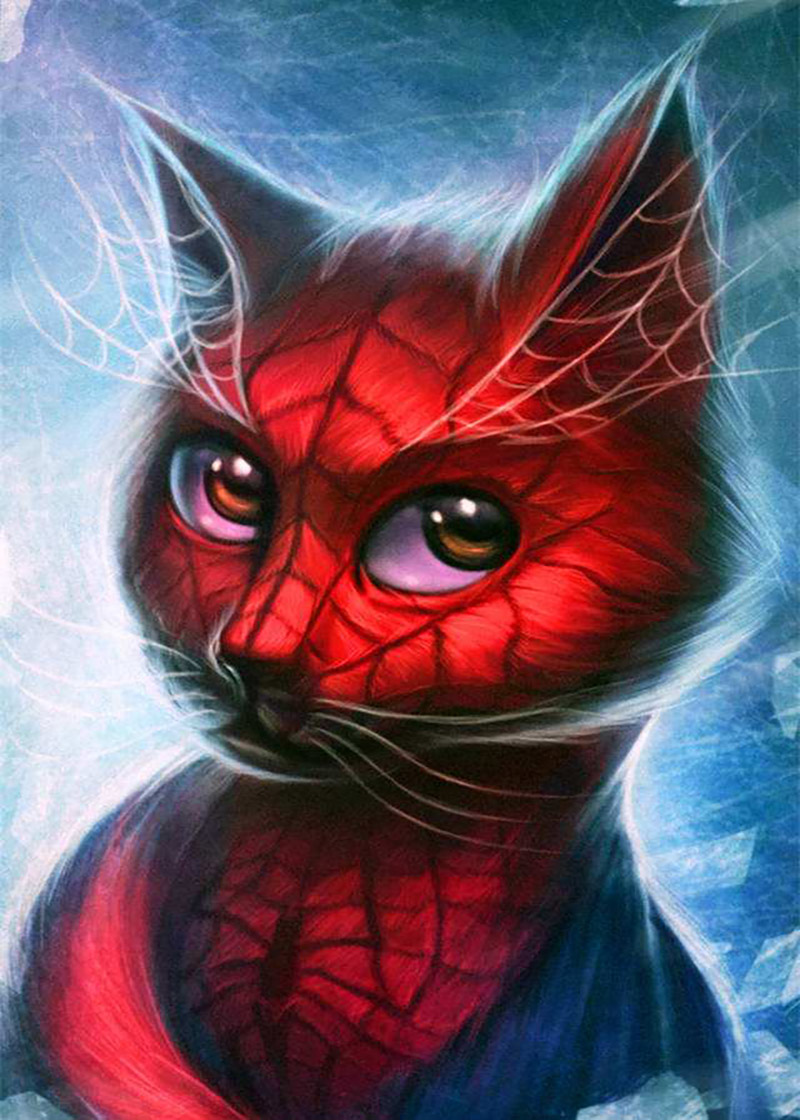 当漫威英雄变成猫咪,你最想养哪一只?最帅的竟然是它!