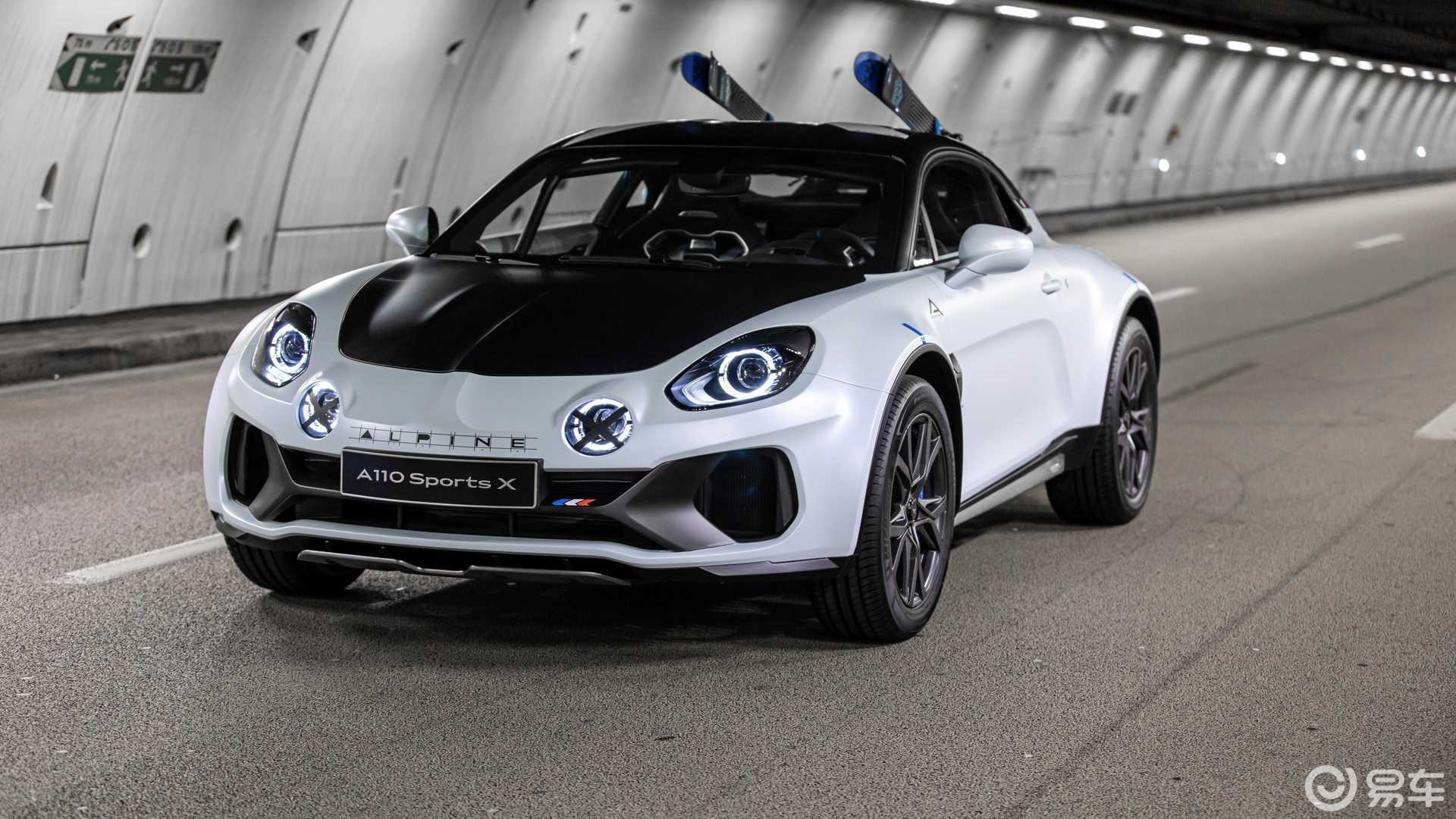 跨界风格!alpine a110新概念车发布!