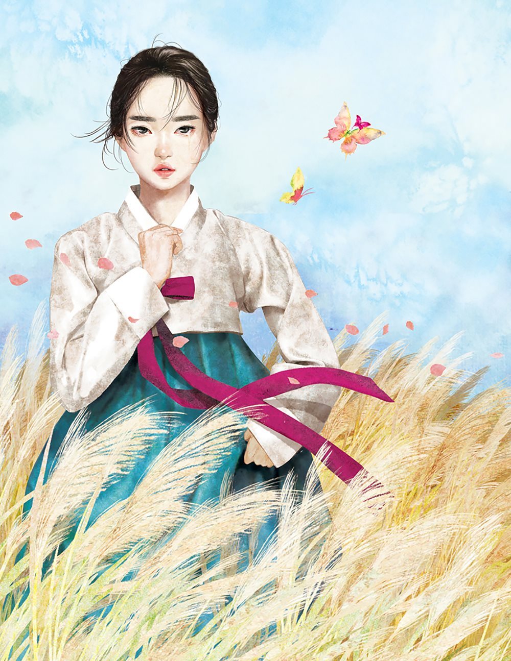 韩国zipcy 唯美人物插画