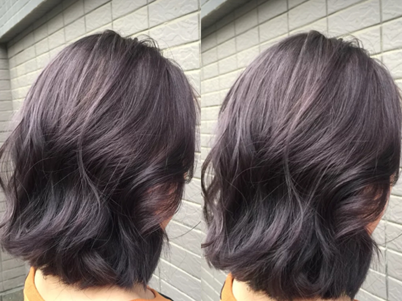 2018秋冬很美的紫灰色染发,肤色暗黄的女生也适合!