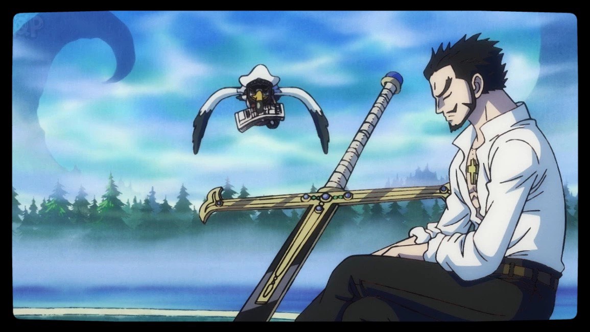 海贼王动画917集:索隆与鹰眼有差距,不会做菜的剑客不是好剑客