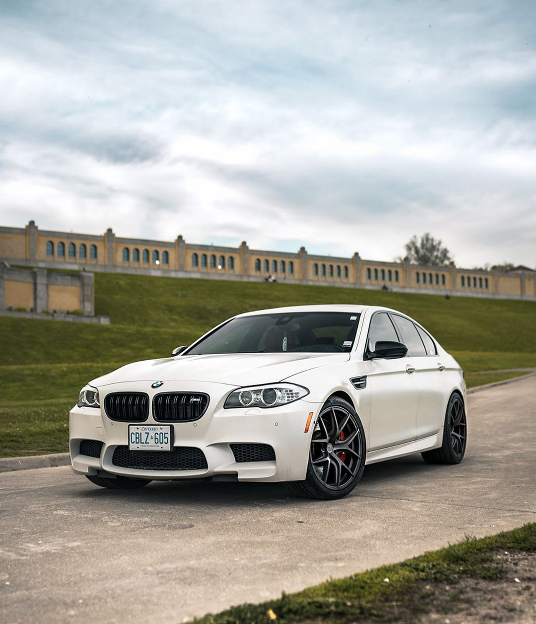 拥有"神韵"姿态的宝马m5 f10!