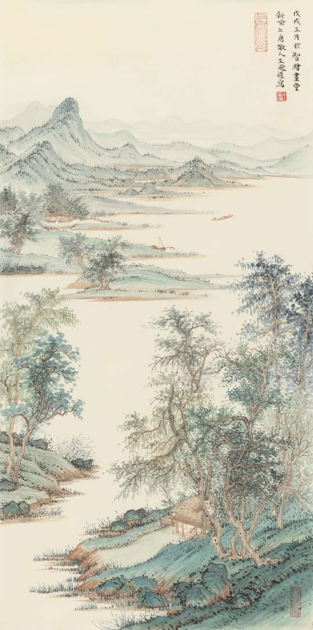 特别是写意山水画,因为老板王飞涯高超的水平,也让其成了长沙成年人学