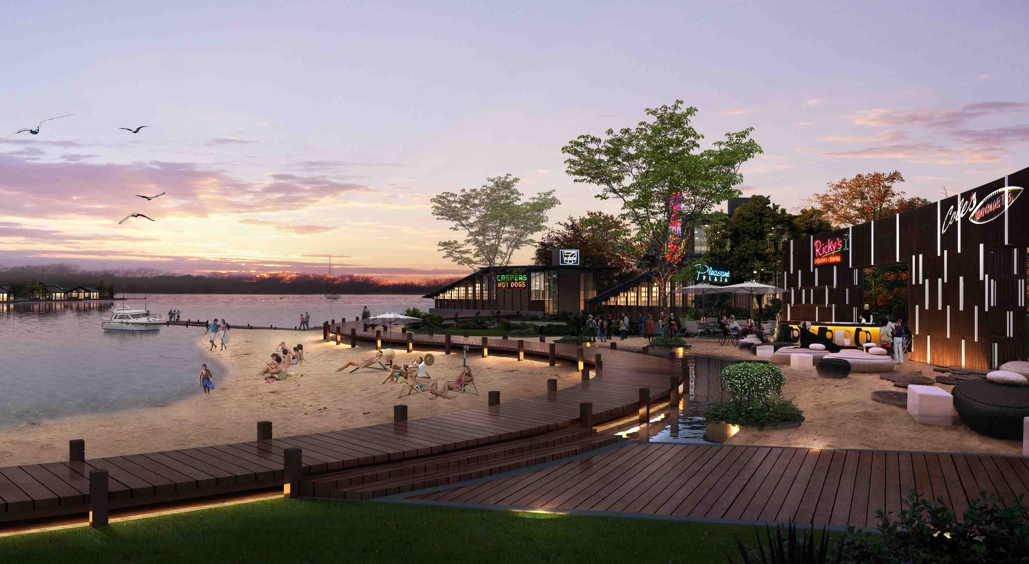 海边度假旅游区绿化景观设计