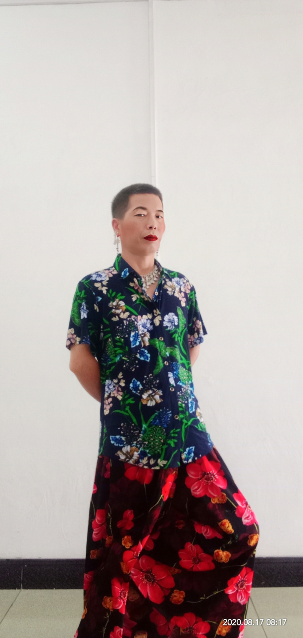 花裙男穿花裙 #花裙男