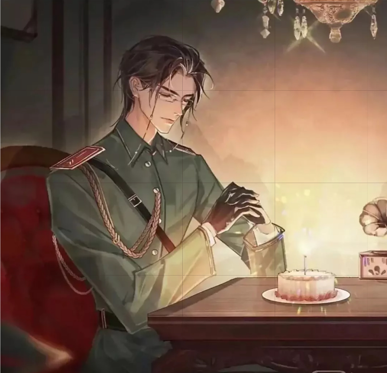 军阀叽✘戏子羡#魔道祖师#   你们感觉像不像这意思啊!