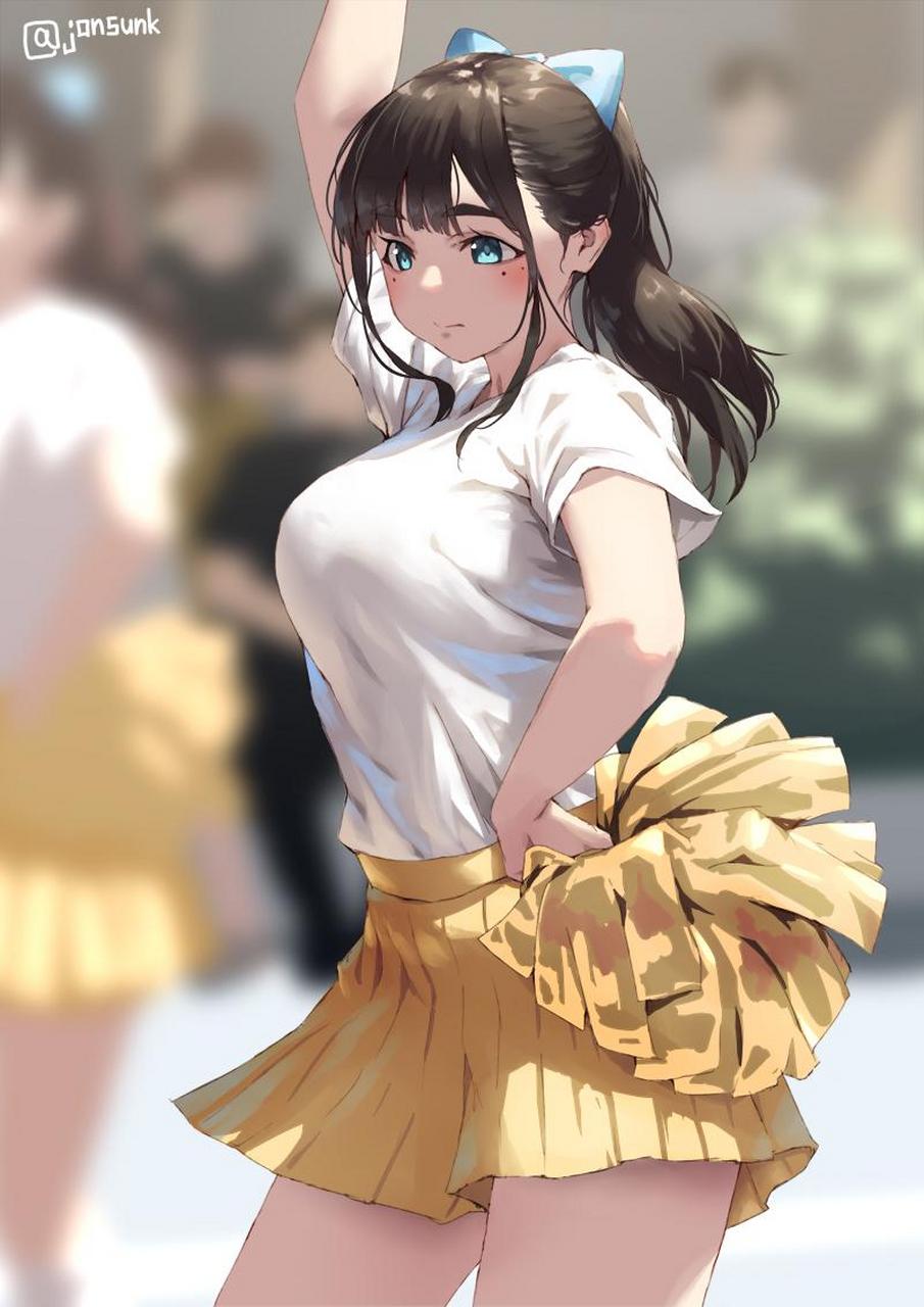 不苟言笑的拉拉队小姐姐 画师:jonsun