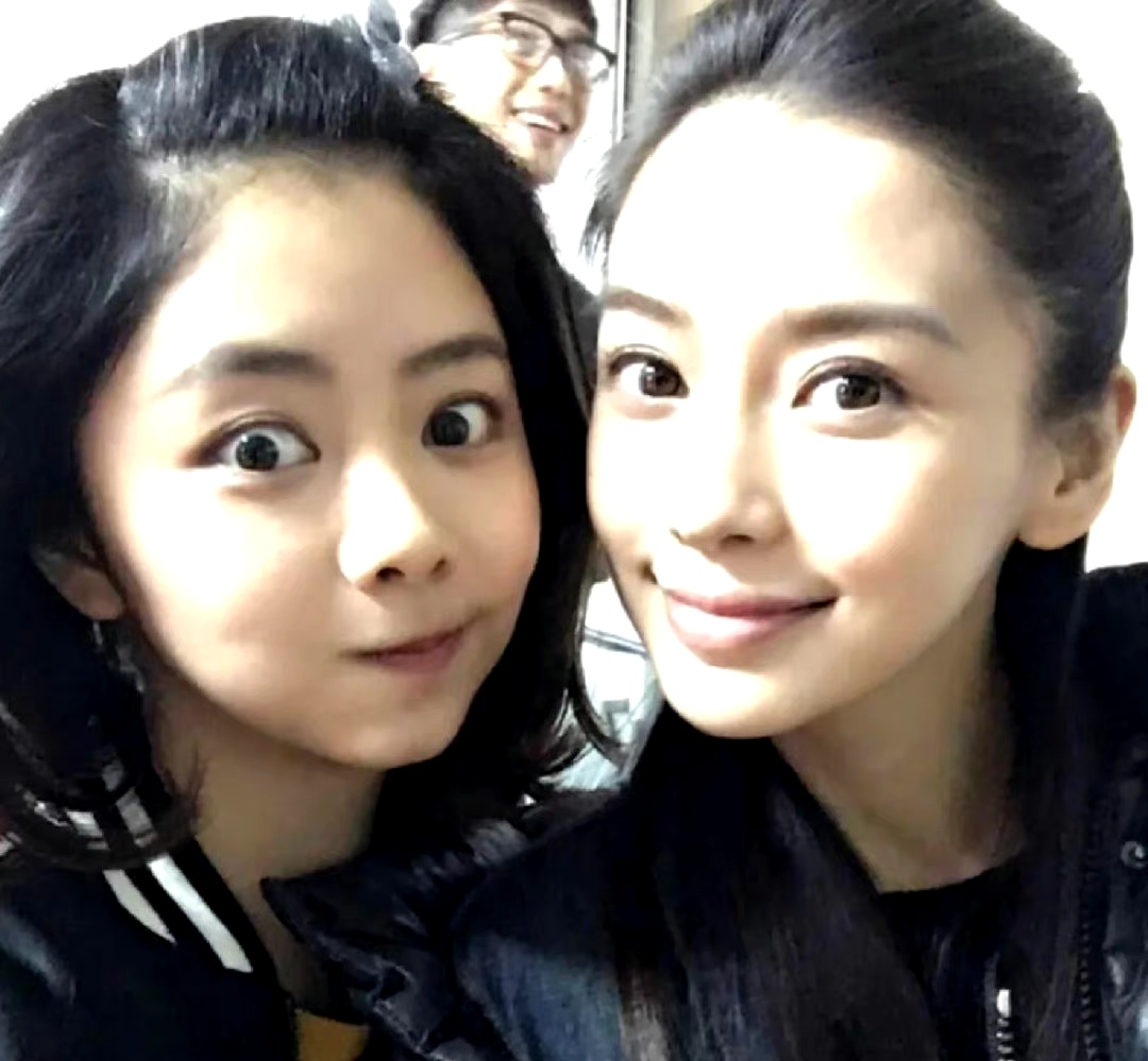 angelababy谭松韵早期同框