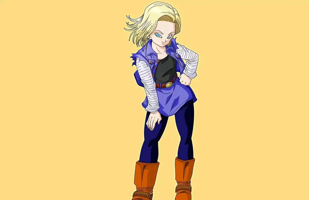 龙珠女角色美图,人造人18号人气最高,美少女科学家身材超棒