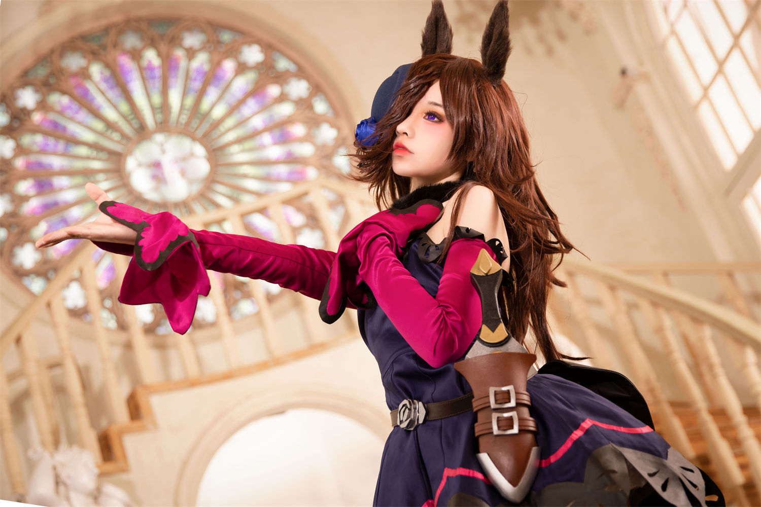 G44不会受伤申请出战，赛马娘米浴绝美cos套图