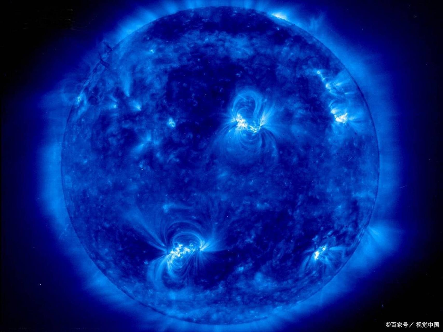 沙尘弥漫,北京出现火星同款"蓝太阳"