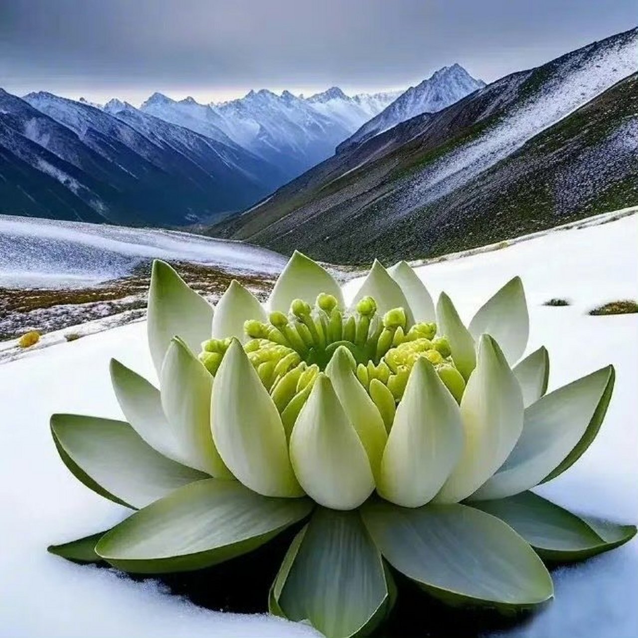 神话传说中的天山雪莲,真得像假一样!